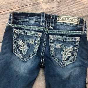 Rock Revival straight jeans size 25 x 32